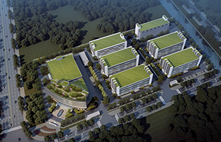 欧博abg官网昆山工业基地二期工程圆满封顶